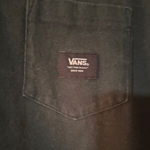 Vans Men's Dark Green Short Sleeve Tee